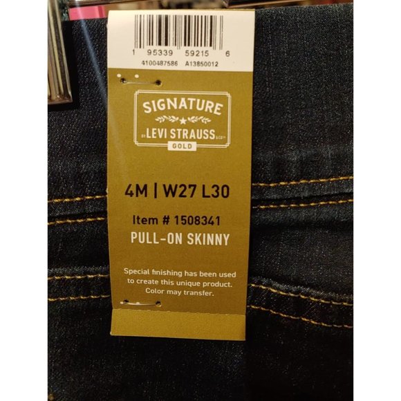 Levi's Signature Gold Ladies' Pull-on Jeans - Picture 8 of 8